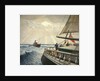Iquique' from the stern with the Tug 'Warrior' by John Everett