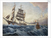 The 'Iquique' and tug 'Warrior' by John Everett