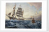 The 'Iquique' and tug 'Warrior' by John Everett
