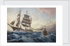 The 'Iquique' and tug 'Warrior' by John Everett