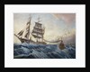 The 'Iquique' and tug 'Warrior' by John Everett