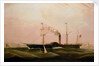 The paddle steamer 'City of London' by William Clark