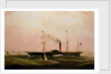 The paddle steamer 'City of London' by William Clark