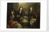 John Benbow (1653-1702), Sir Ralph Delavalle (circa 1645-1707) and Thomas Phillips (circa 1635-1693) by Thomas Murray