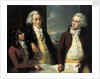 The Money brothers: William (1769-1834), James (1772-1833) and Robert Taylor (1775-1803) by John Francis Rigaud