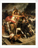 Nelson in conflict with a Spanish launch, July 1797 by Richard Westall