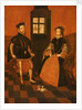 Mary I of England (1516-58) and Philip II of Spain (1527-98) by English School