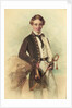 Portrait of a naval cadet by Godwin Williams