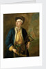 A merchant captain with Elton's quadrant by John Vanderbank