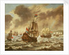 Before the Battle of the Downs, 21 October 1639, showing Tromp's Flagship ''Amelia'' by Reinier Nooms