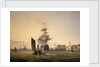 'Britannia' entering Portsmouth by George Chambers the Elder