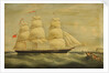The clipper 'Christopher Newton' by Richard Ball Spencer
