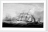 HMS 'Columbine' and other vessels off Lisbon by John Christian Schetky