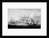 HMS 'Columbine' and other vessels off Lisbon by John Christian Schetky