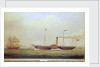 The paddle steamer 'Commodore' by William Clark