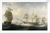 The ship 'Delaford' by William John Huggins