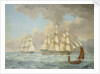 The East Indiaman 'East Indian' by Thomas Binks