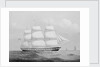 The ship 'Ellenborough' by Unknown