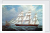 The clipper 'Ellen Rodger' by GR Barr