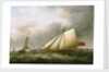 The Privateer 'Fly' and other vessels by Francis Holman