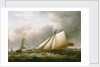 The Privateer 'Fly' and other vessels by Francis Holman
