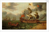 The wreck of the ''Gloucester'' off Yarmouth, 6 May 1682 by Johan Danckerts