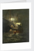 A buoy caught in the paddle of the steamship 'Great Eastern' by Henry Clifford