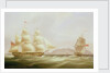 The ships 'Vigilant' and 'Harpooner' offshore by William John Huggins