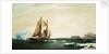 The yacht 'Isabel' on the first voyage into Smith Sound by George Chambers the Younger