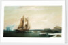 The yacht 'Isabel' on the first voyage into Smith Sound by George Chambers the Younger