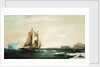 The yacht 'Isabel' on the first voyage into Smith Sound by George Chambers the Younger