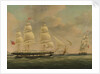The ship 'Isabella' at sea by John Wilson Carmichael
