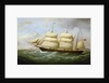 The barque 'Joseph Cunard' by Samuel Walters