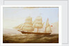 The barque 'J P Smith' by Samuel Walters