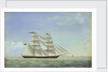 The brig 'Martha Edmonds' by W. Pearn