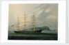 The ship 'Moravian' by Chinese School