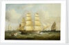 The ship 'Morley' and other vessels by William Adolphus Knell