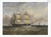 The ship 'Mountstewart Elphinstone' offshore by William Adolphus Knell