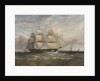 The ship 'Mountstewart Elphinstone' offshore by William Adolphus Knell