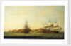 The East Indiaman 'Northumberland' off Saint Helena by Thomas Luny