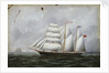 The schooner 'Ocean Swell' by W. Pearn