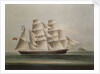The barque 'Pathfinder' by Chinese School