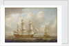 The East Indiaman 'Princess Royal' by John Cleveley