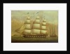 The ship 'Queen' by British School