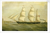The barque 'Queen Bee' by Joseph Heard