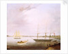The 'Streatham' and the opium clipper 'Red Rover' by British School