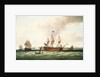 The 'St. George' and other vessels by Dominic Serres the Elder