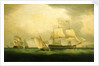 The cutter 'Mary Ann' and HMS 'Sylph' by Thomas Whitcombe