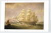 The East Indiaman 'Triton' by William John Huggins