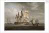 The Frigate 'Triton' and other vessels by Nicholas Pocock